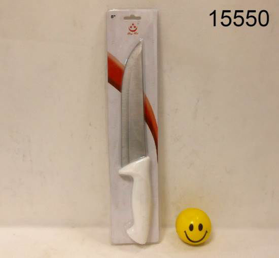 Imagen de CUCHILLO 33 CM MANGO BLANCO 3.26